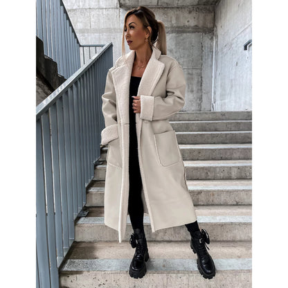 Sabrina | manteau long cuir
